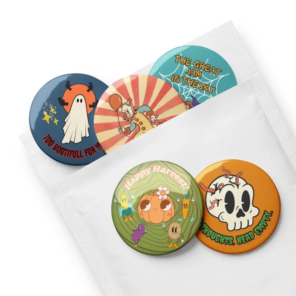 Spooky Harvest Button Collection product image (8)