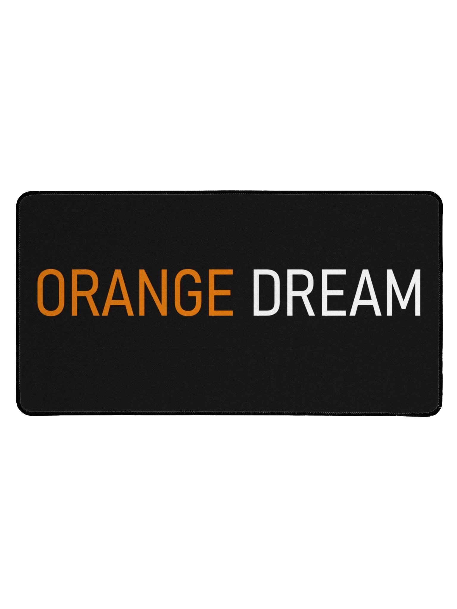 Orange Dream Desk Mat