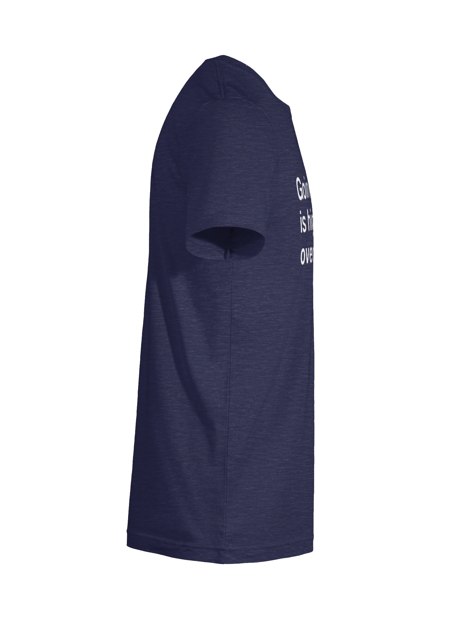 Going outside is highly overrated. Unisex T-Shirt product image (10)