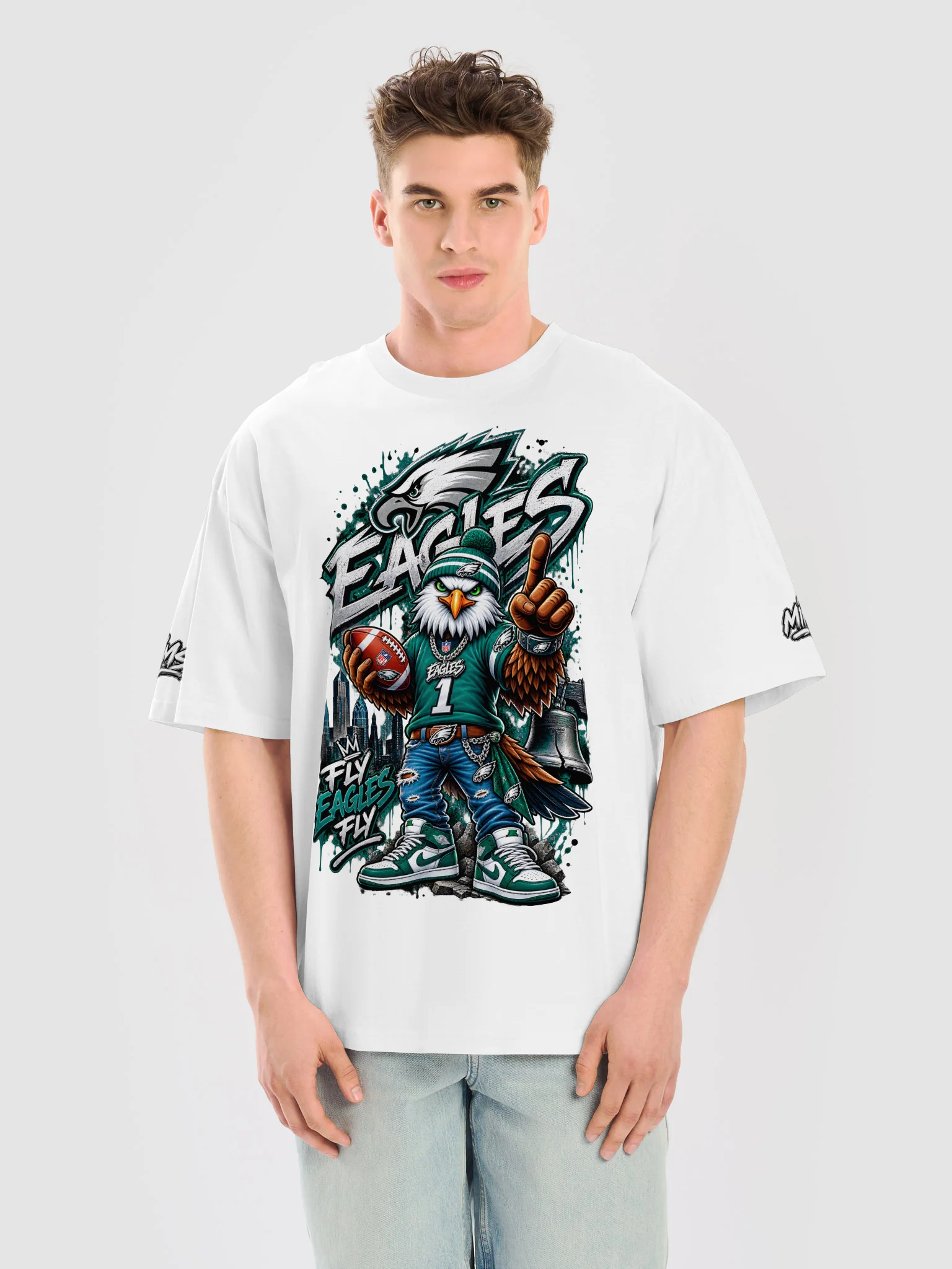 Fly Eagles Fly Graphic Tee product image (5)