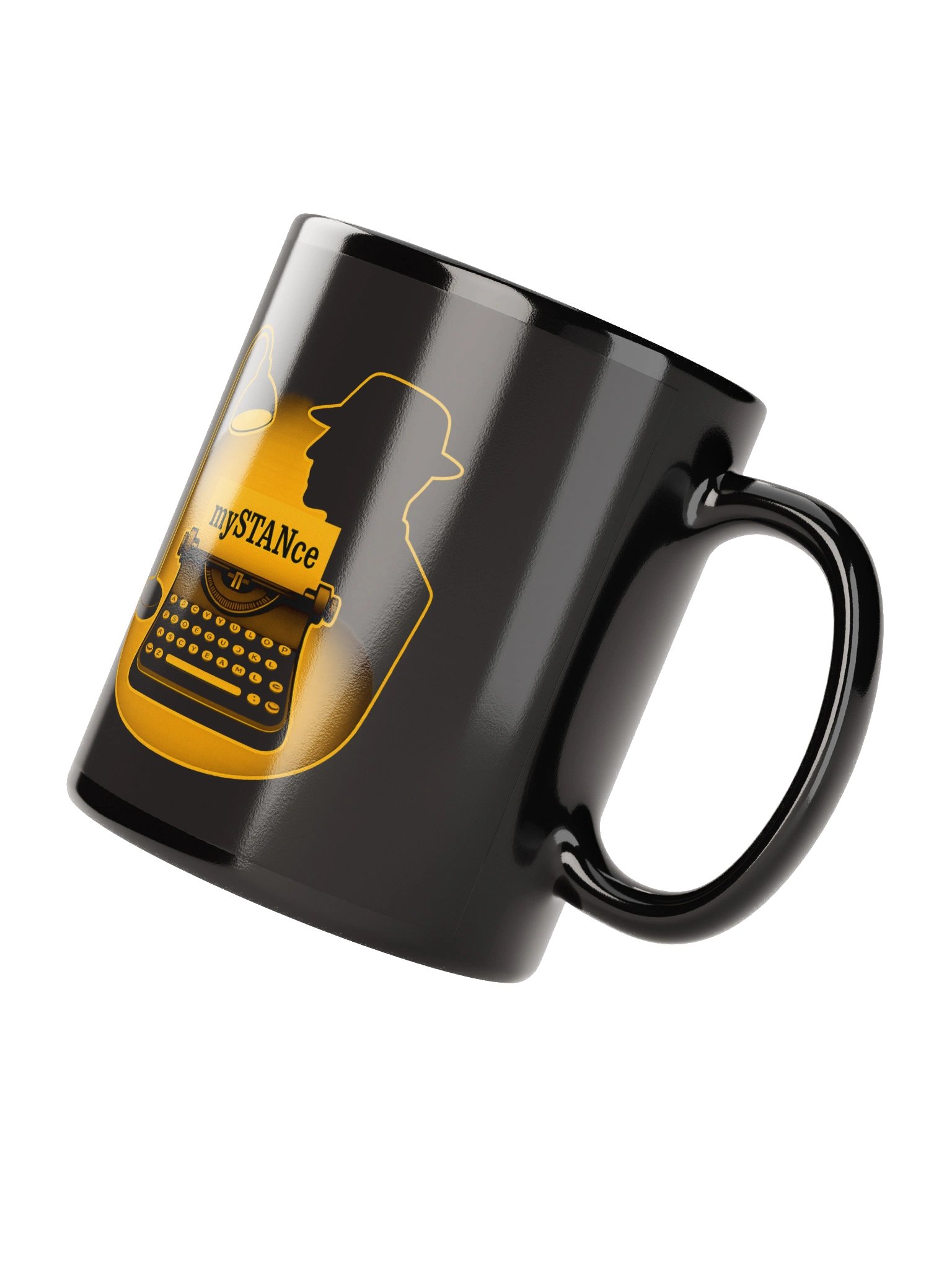 mySTANce Typewriter Golden Mug product image (3)