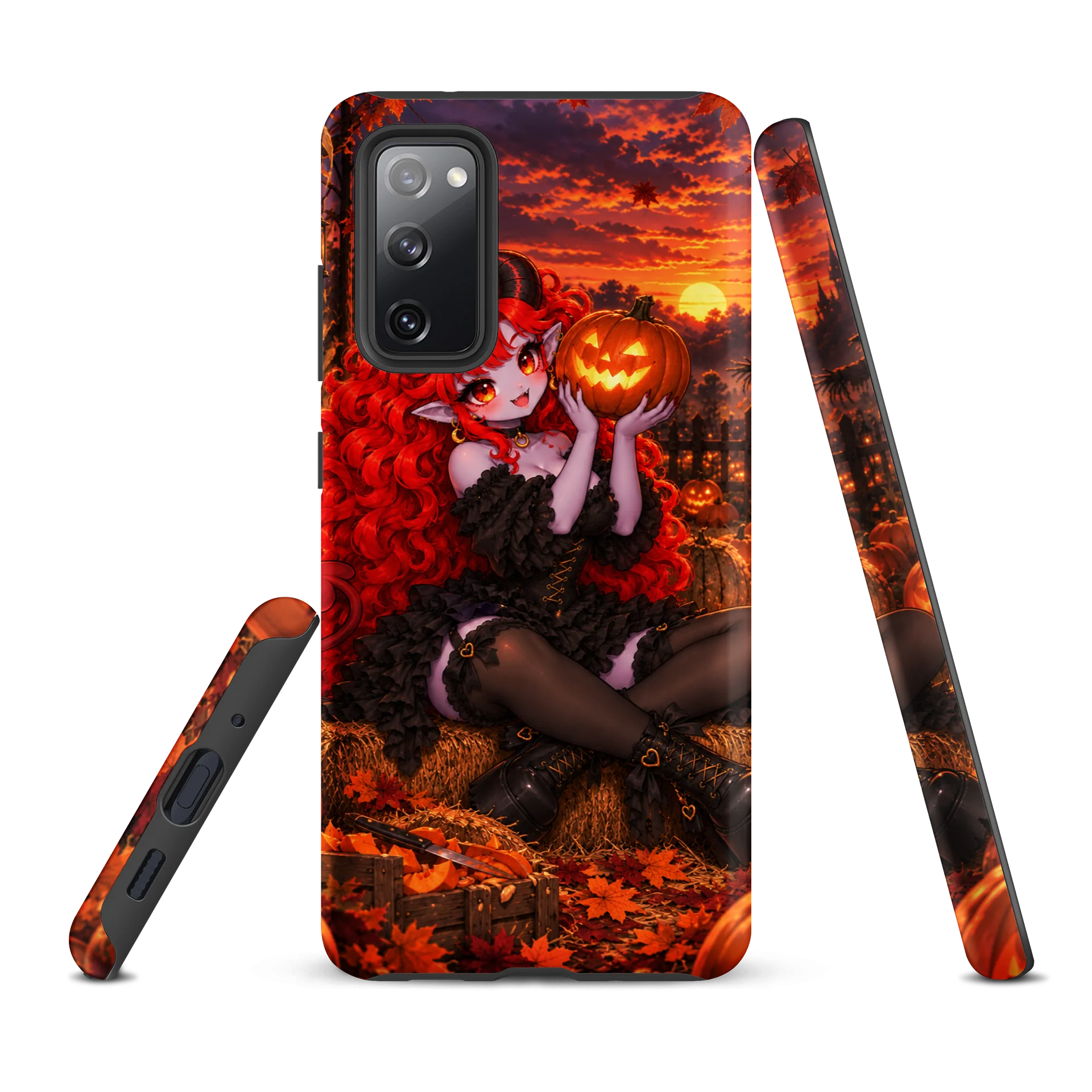 Gothic Pumpkin Demon Samsung Case product image (2)