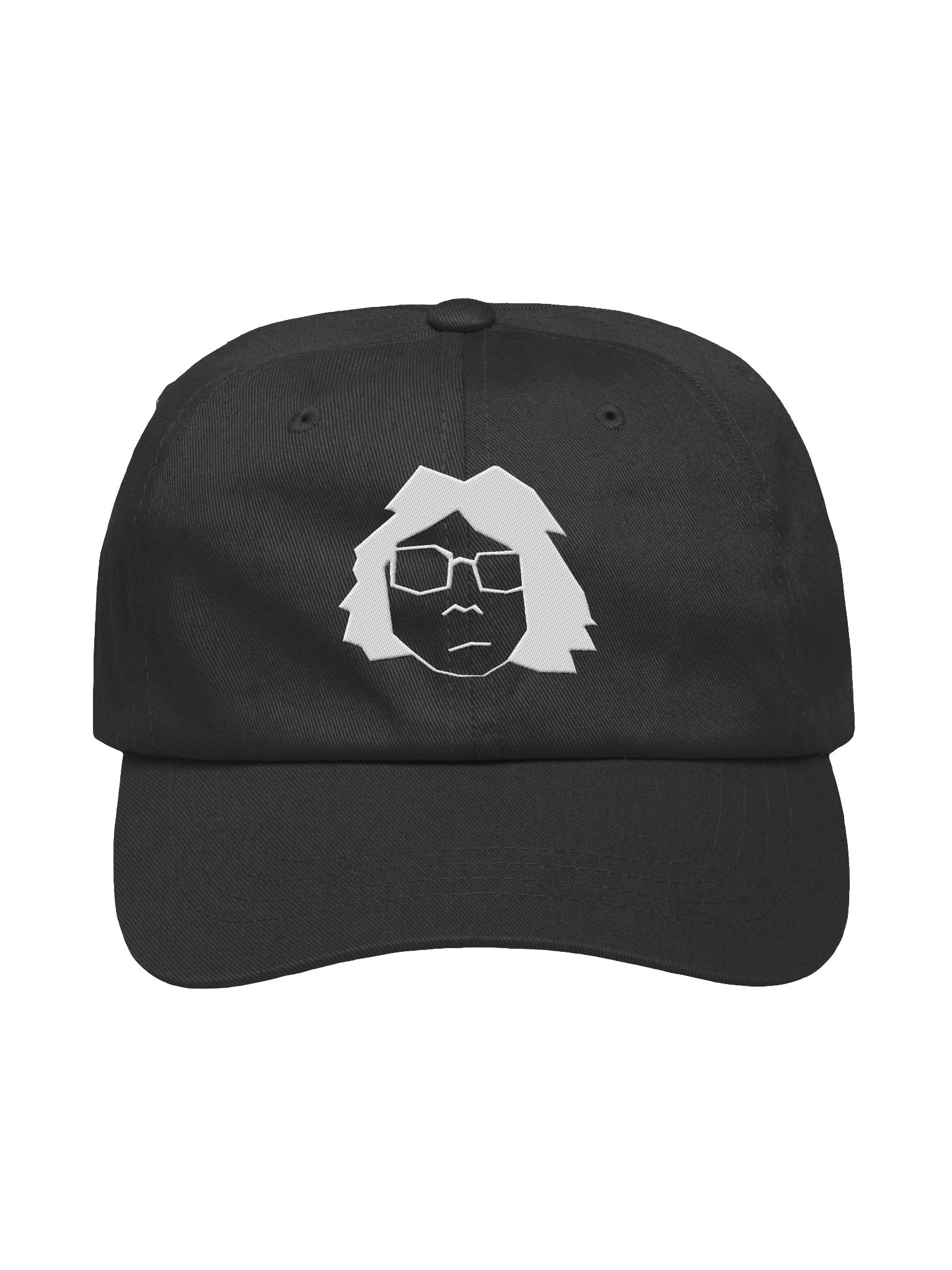 Luv4Loop Head - Cap (White-on-Black) product image (1)