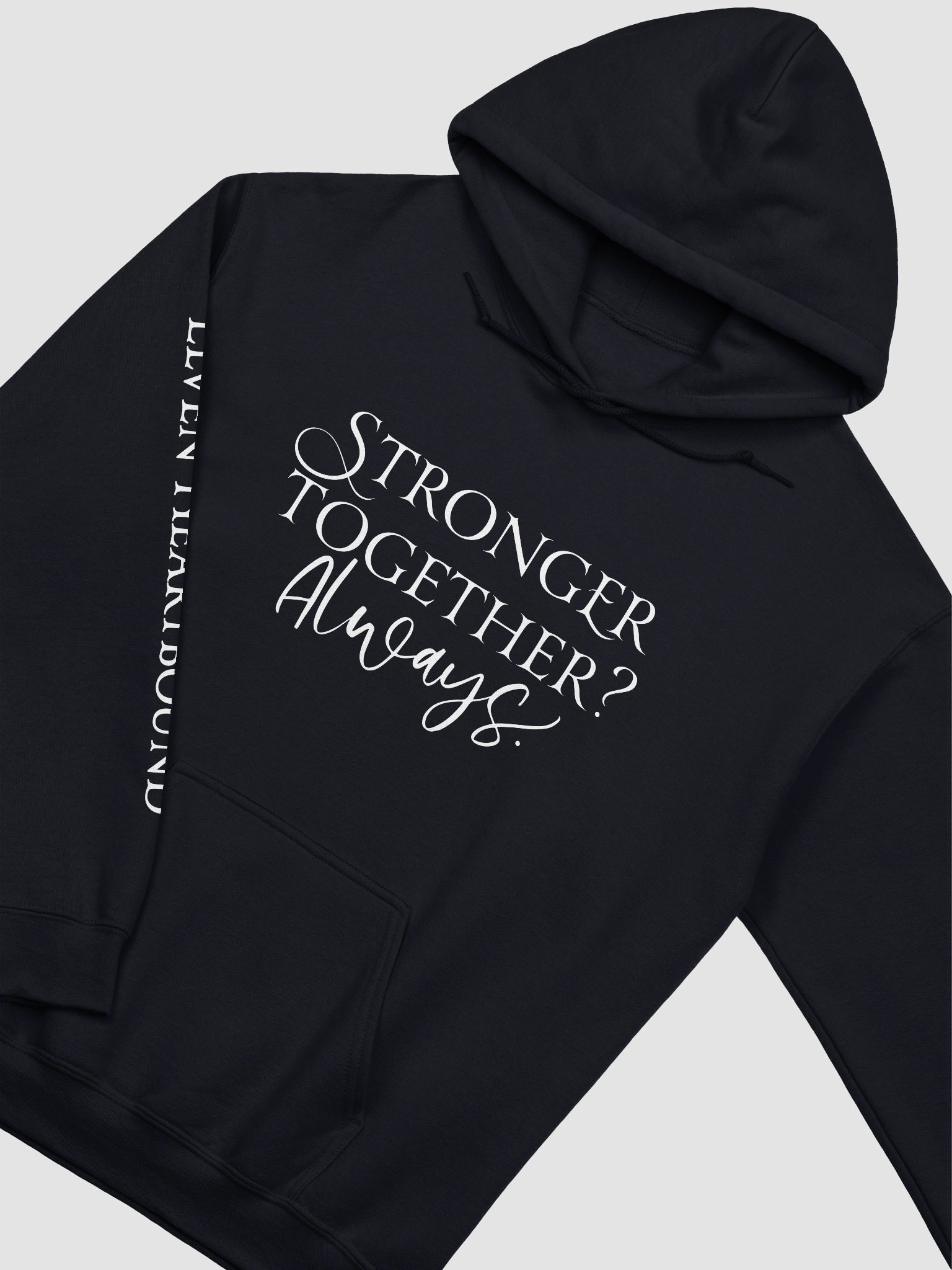 Elven Heartbound Hoodie ~ "Stronger Together? Always." product image (17)