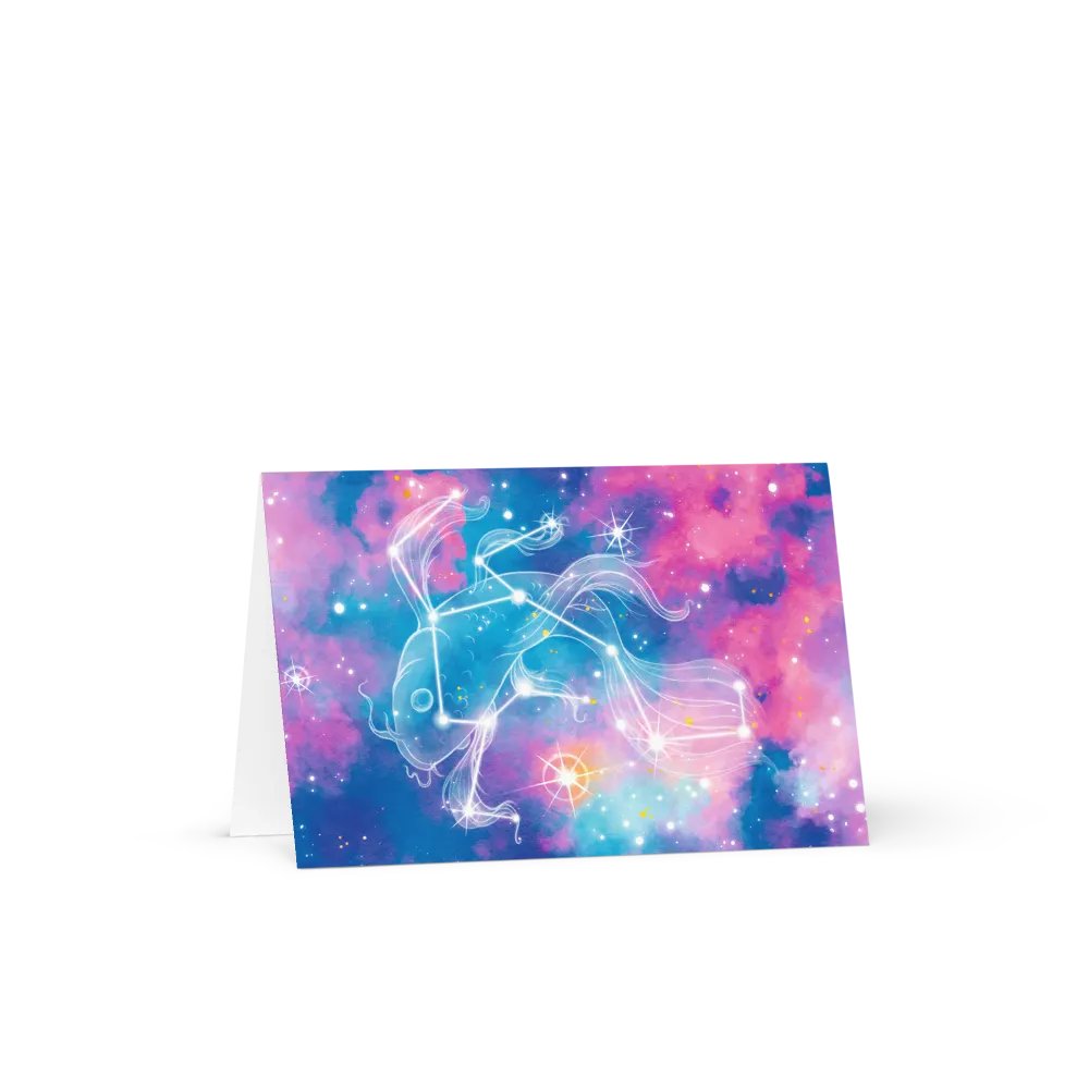 Cotton Candy Galaxy Koi - Card product image (4)