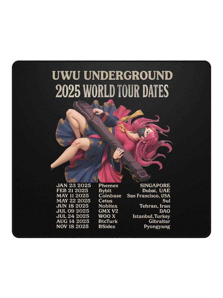 UwU World Tour - Yuki - Ltd Edition - 2025 - Mouse Pad 2 product image (2)