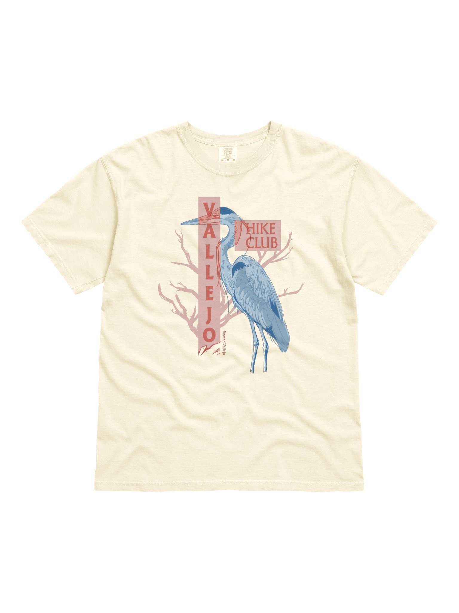 Vallejo Hike Club Blue Heron - Ivory Unisex product image (6)