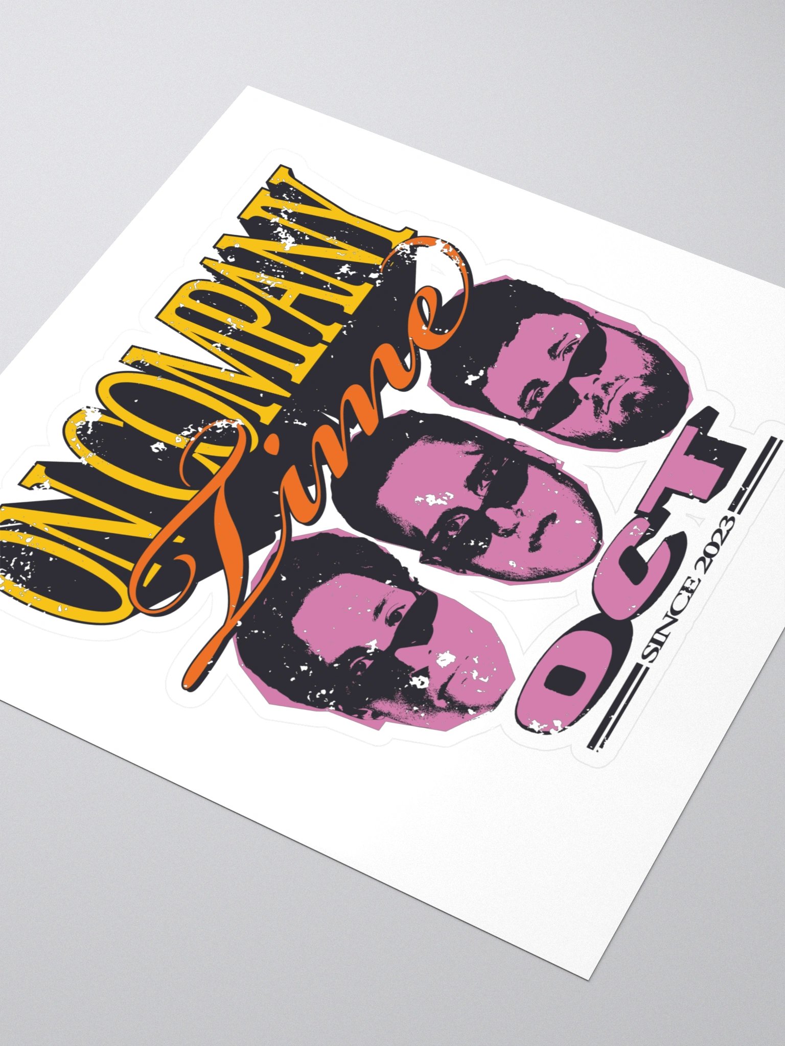 Retro Logo Sticker product image (3)