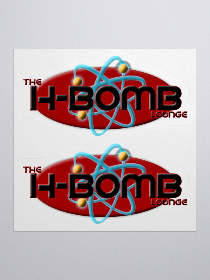 H-Bomb Lounge Stickers product image (2)