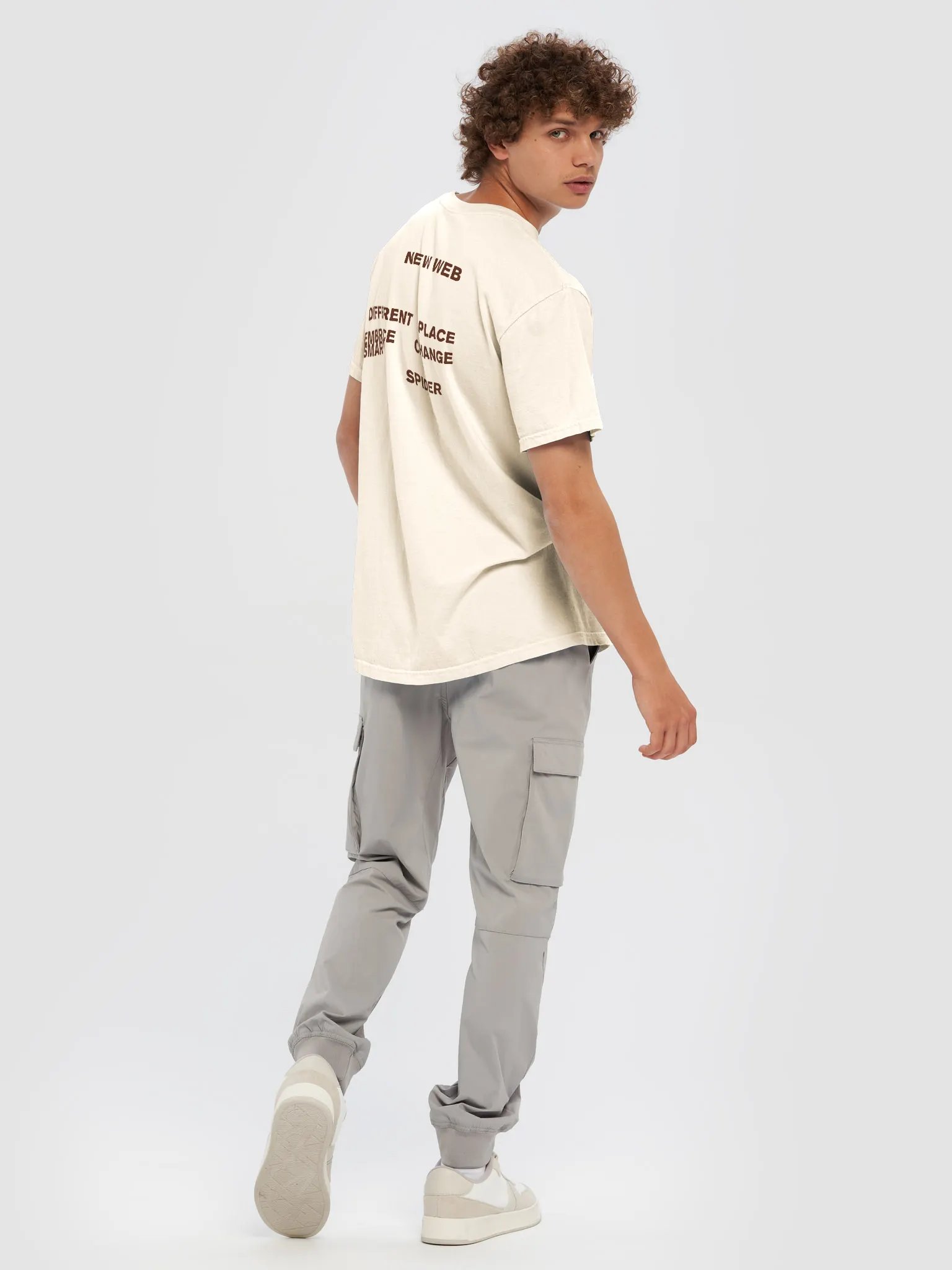 Smart Spider T-Shirt Brown product image (8)
