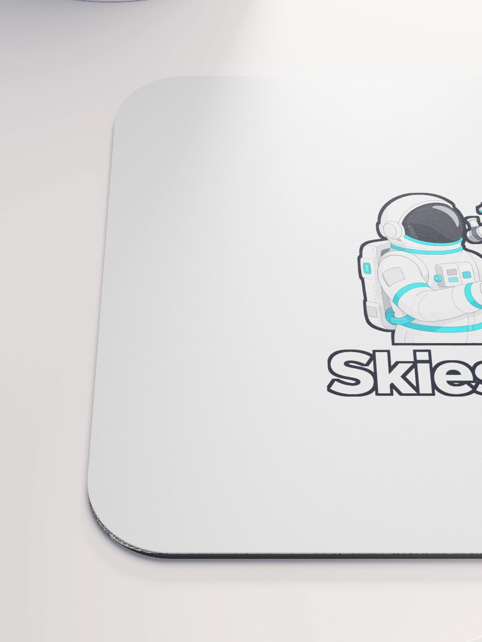 SkiesLIVE Astronaut Mouse Pad (White) product image (6)