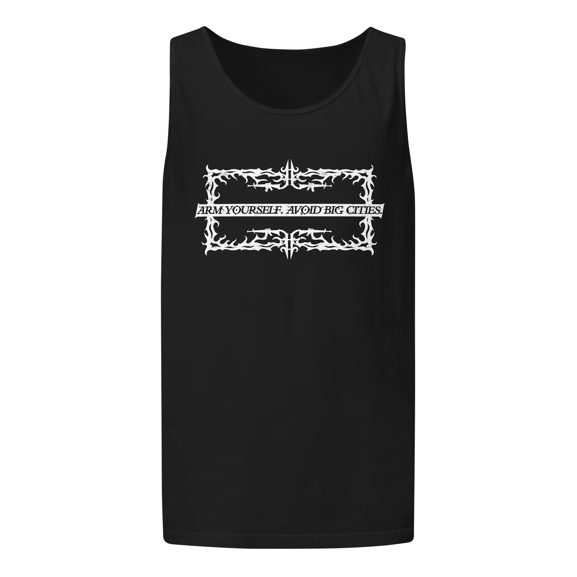 "ARM YOURSELF" TANKTOP BACKPRINT product image (1)