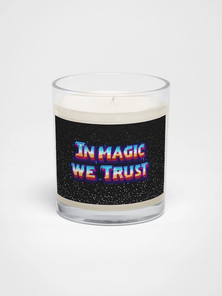 In Magic We Trust Soy Wax Candle product image (1)