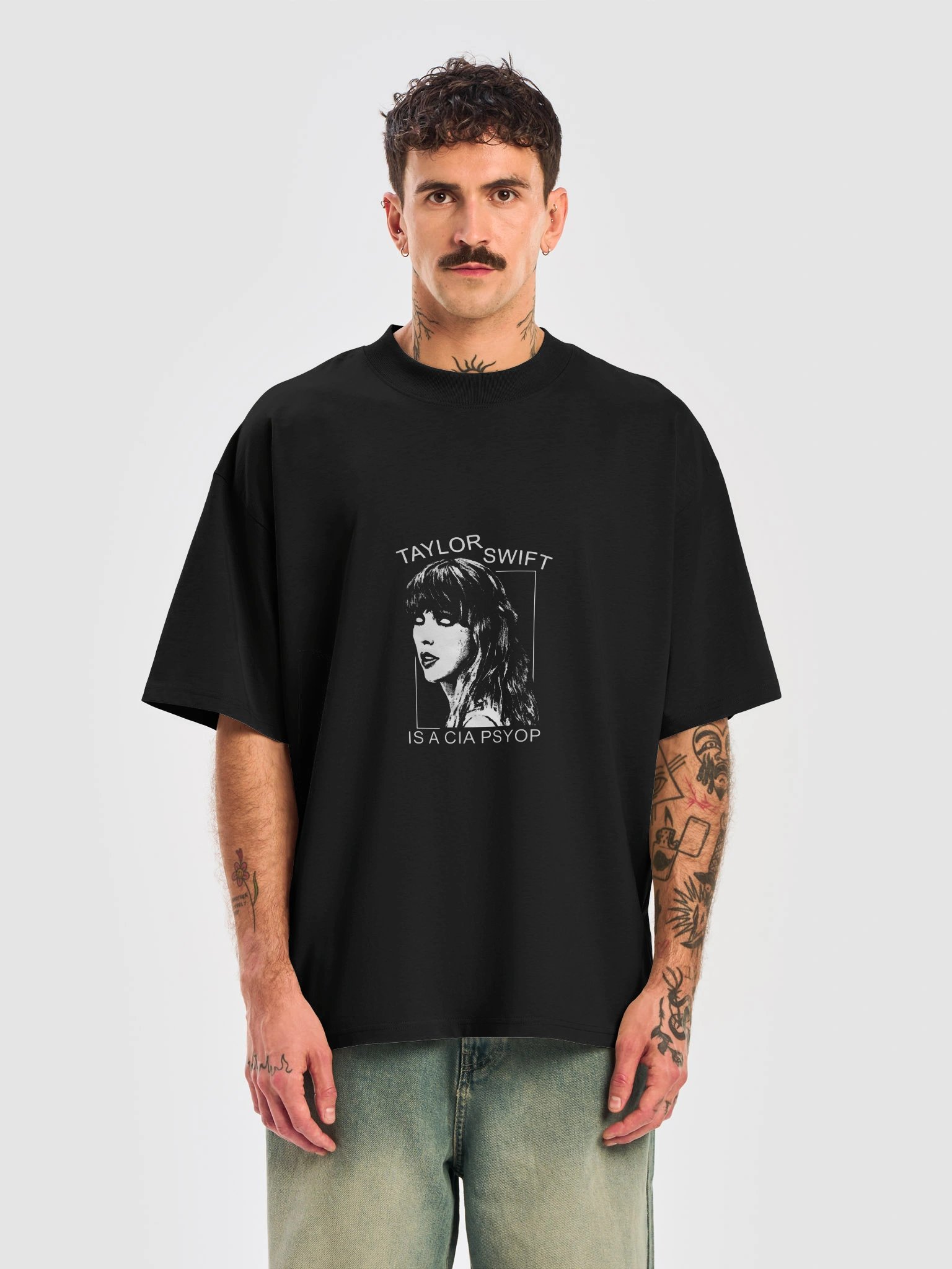 Taylor Swift CIA Psyop Shirt – Satirical Pop Culture Tee product image (111)