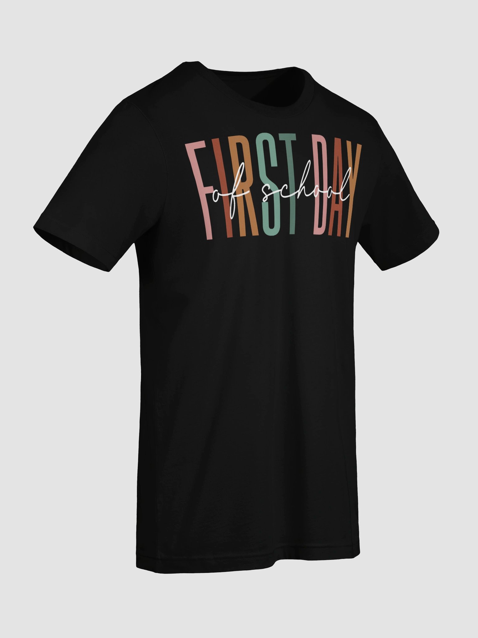 First Day of School Teacher Funny Back to School Vibes T-Shirt product image (72)