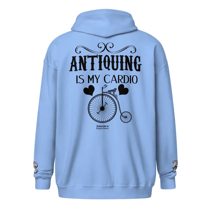 ANTIQUING IS MY CARDIO (Zipper Hoodie) product image (4)