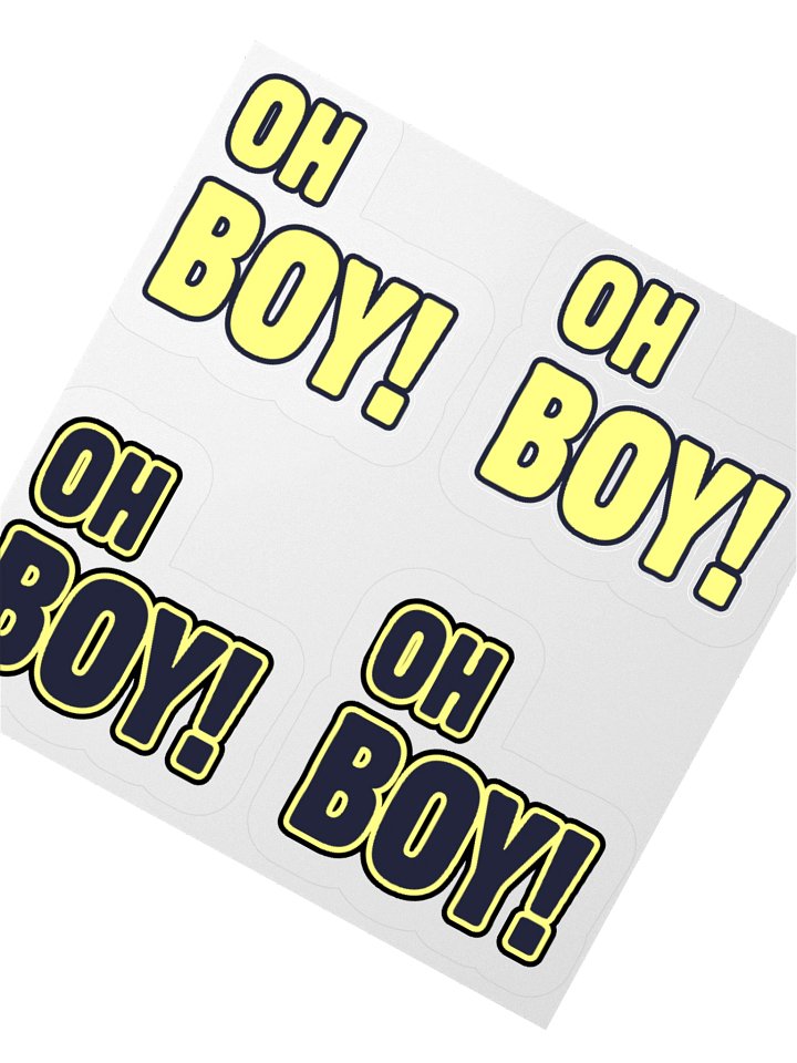 OH BOY Stickers product image (4)