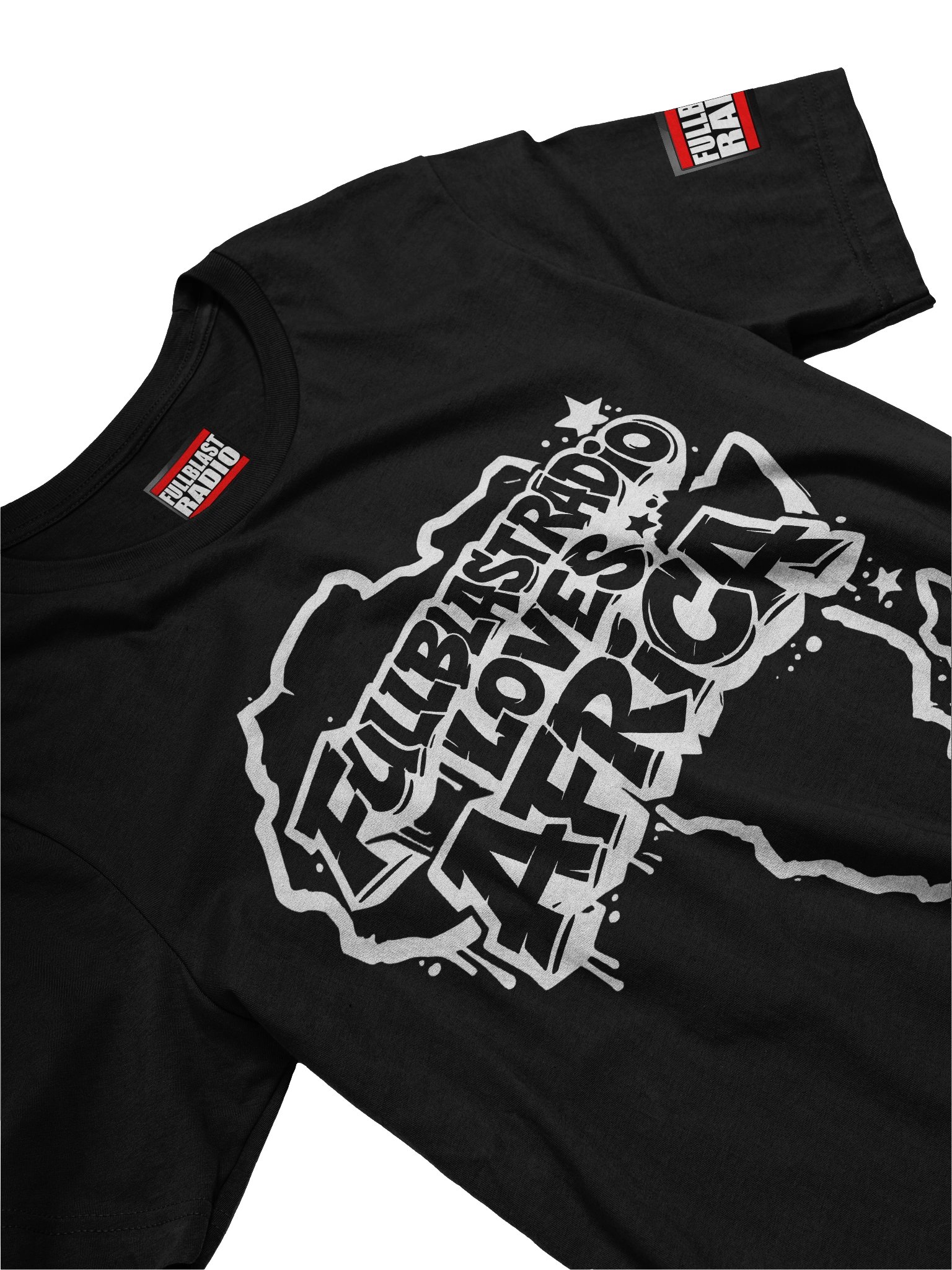 Fullblastradio Loves Africa T-Shirt product image (3)