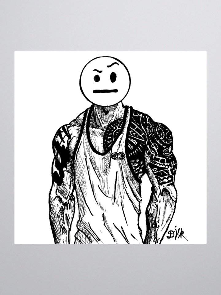 The Rock 🤨 Sticker product image (1)