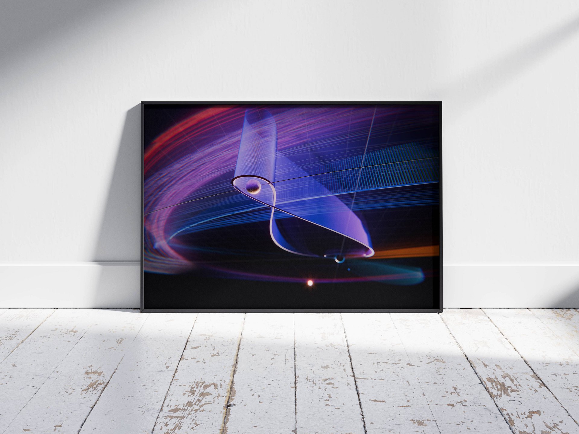 Artemis 2 Art Post - Horizontal product image (1)
