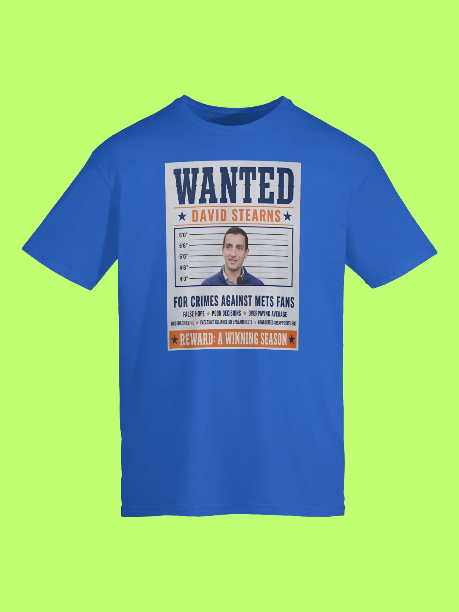 David Stearns Wanted Poster T-Shirt product image (152)