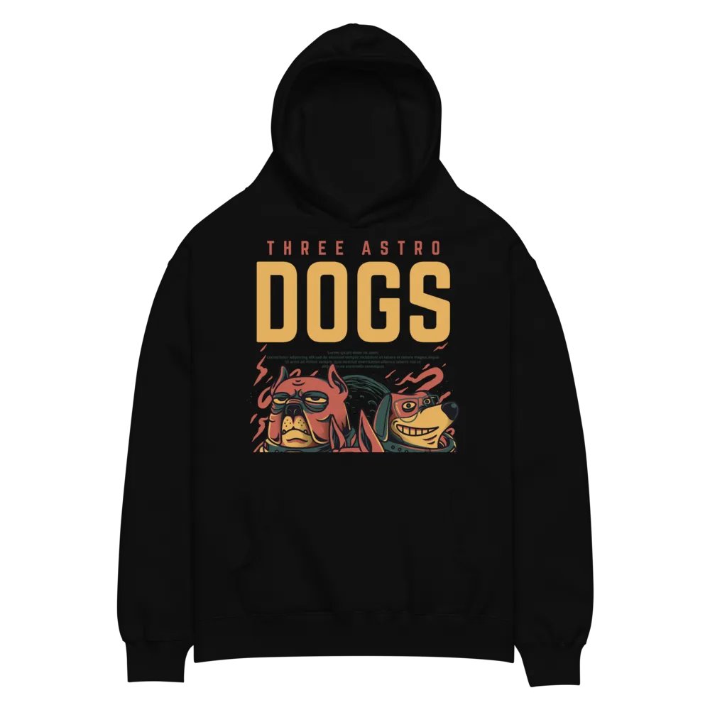Astro Pups Unisex Oversized Hoodie product image (2)