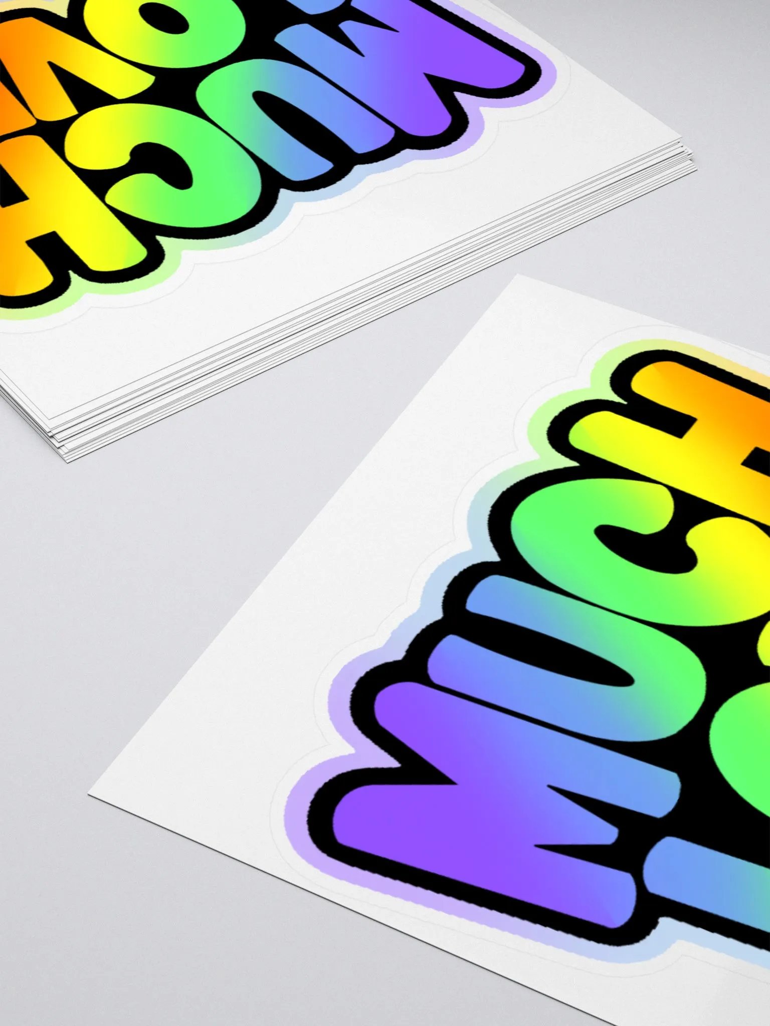 MUCH LOVE STICKER product image (4)