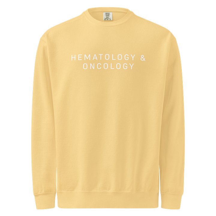 Hematology & Oncology Comfort Colors Crewneck product image (1)