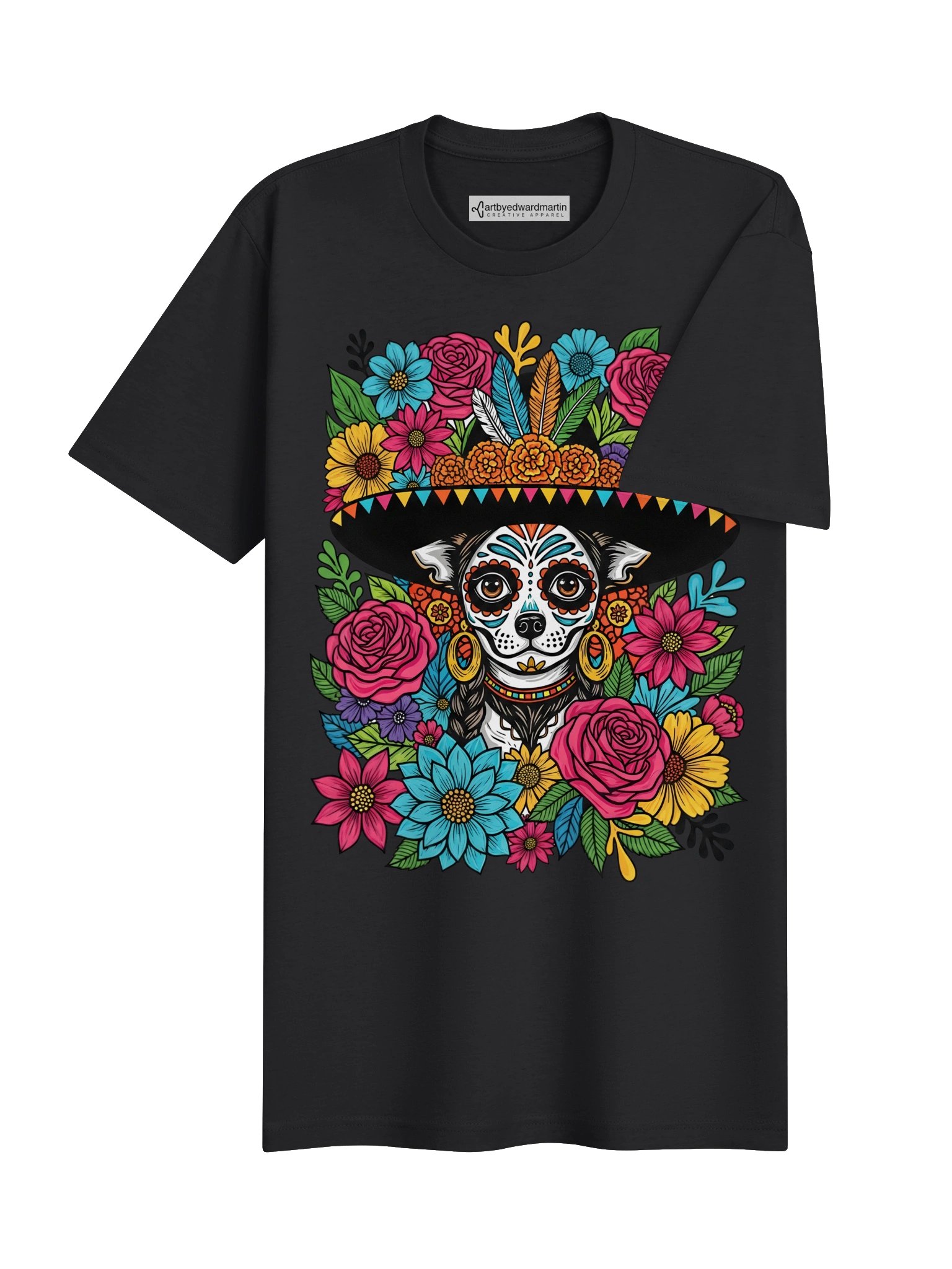 Día de los Muertos Dog Tee product image (10)