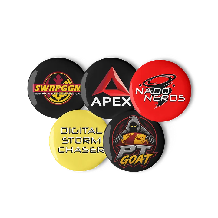 PT Goat Stream Buttons product image (3)