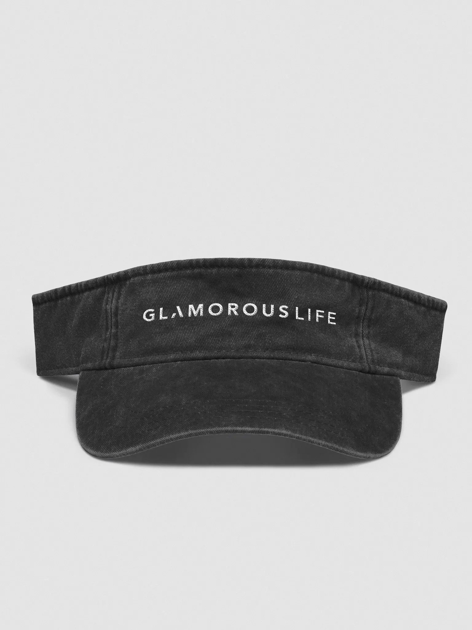 GLAMOROUS LIFE DENIM VISOR product image (2)