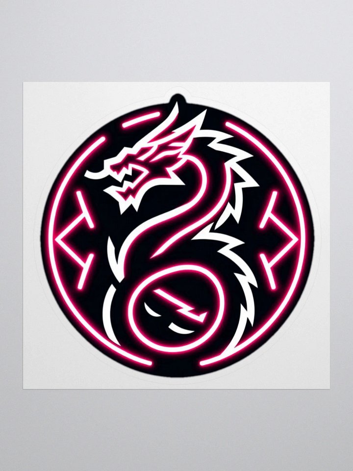 Kiss of the Dragon Sticker product image (1)