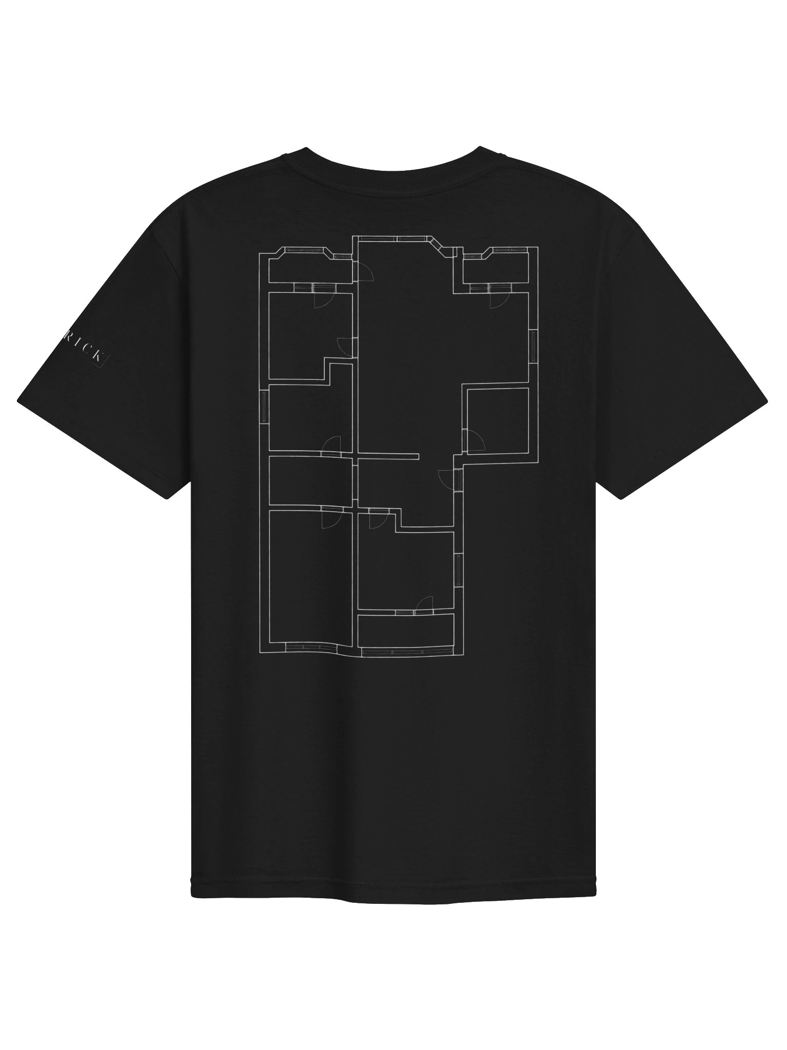 I KNOW A PLACE FLOOR PLAN TSHIRT product image (2)