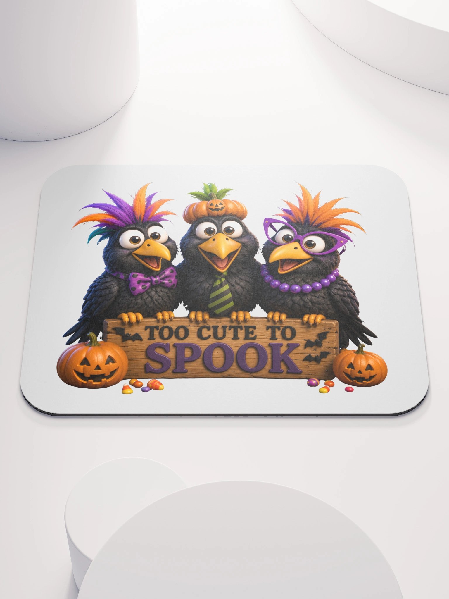 Too Cute to Spook Mousepad product image (1)