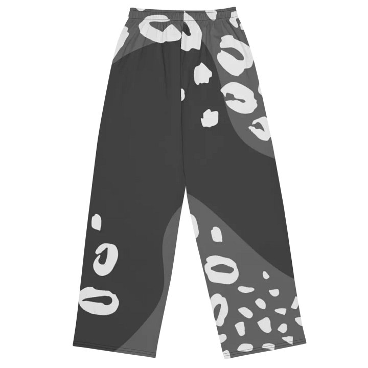 Organic Grey Spots Wide-Leg Pants product image (2)