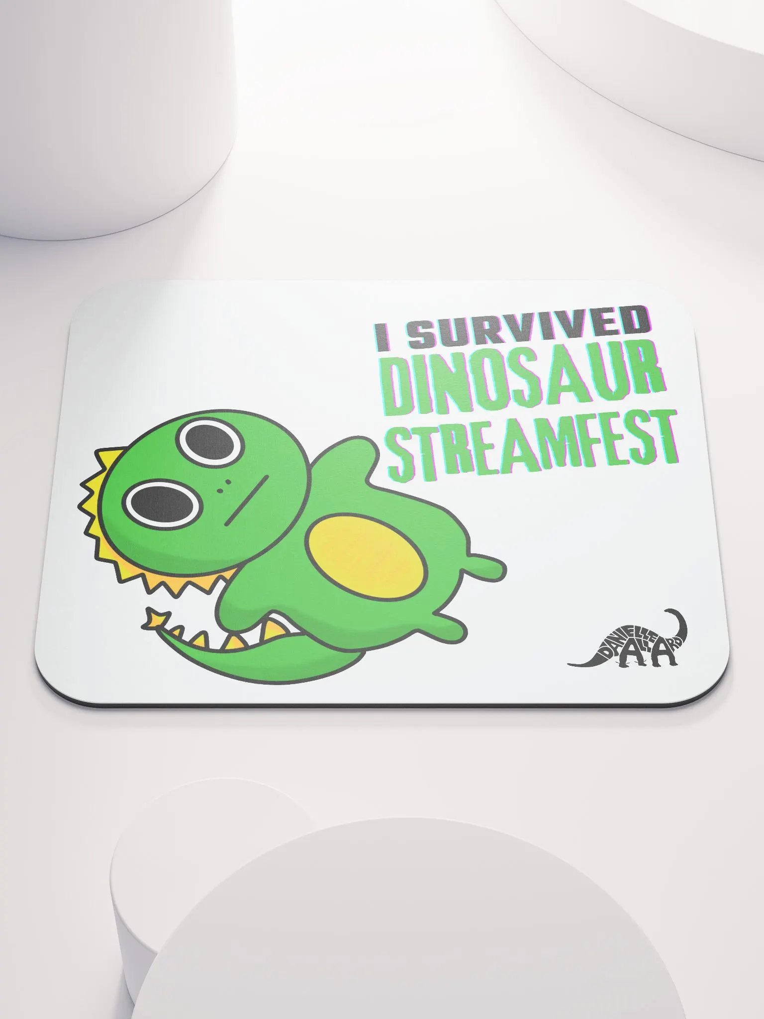I Survived Dinosaur Streamfest Mouse Pad product image (1)