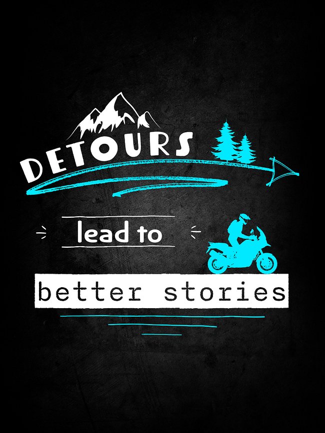 Detours lead to better Stories