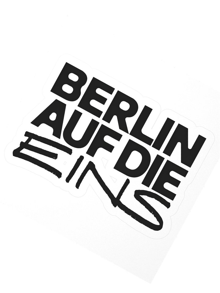 Berlin Auf Die Eins Stickers product image (7)