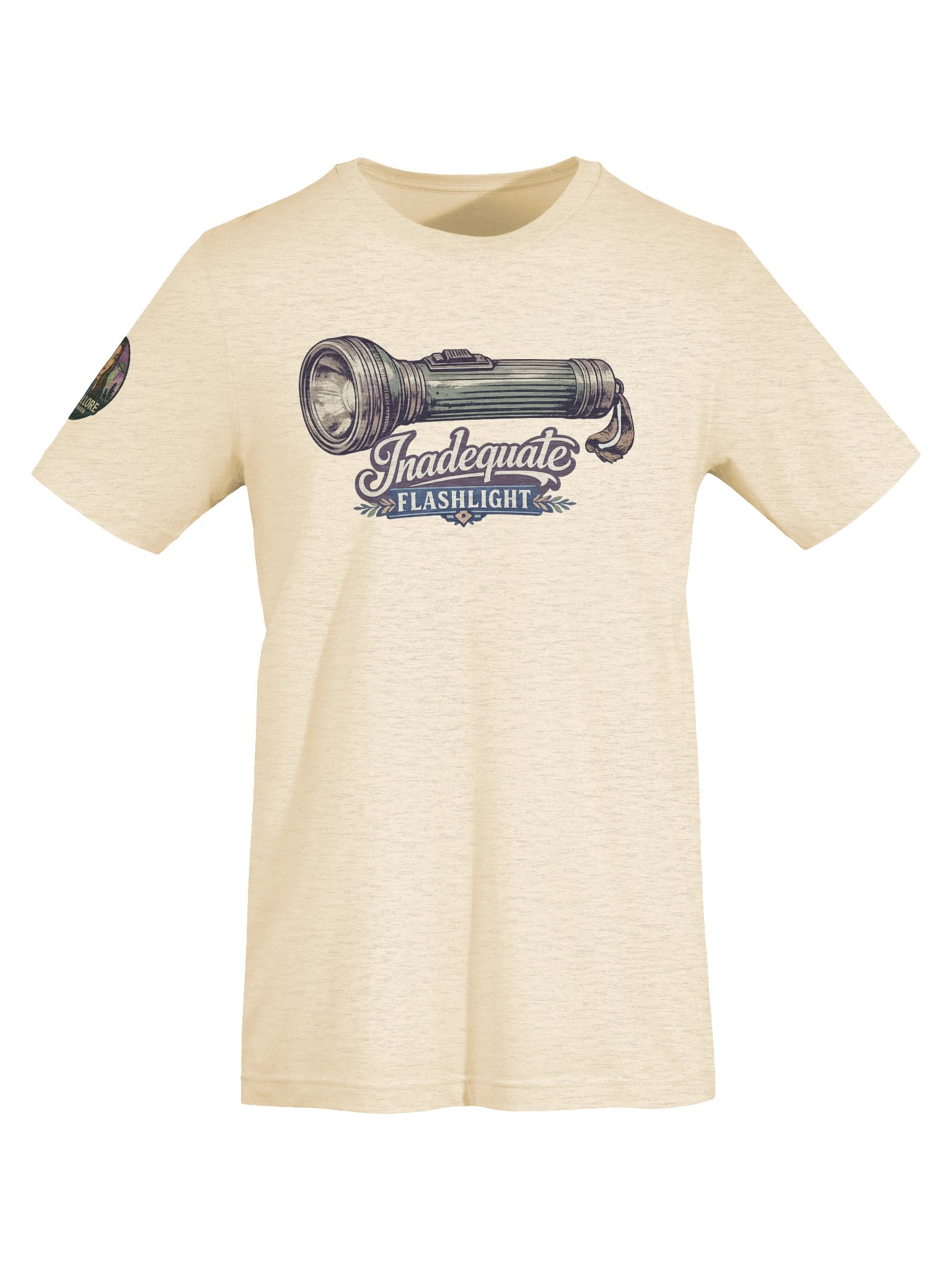 INADEQUATE FLASHLIGHT SUPER SOFT T-SHIRT product image (103)