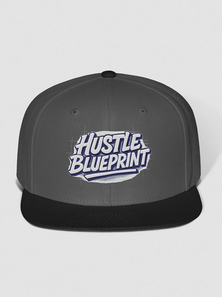 HUSTLE BLUEPRINT Snapback Cap product image (41)