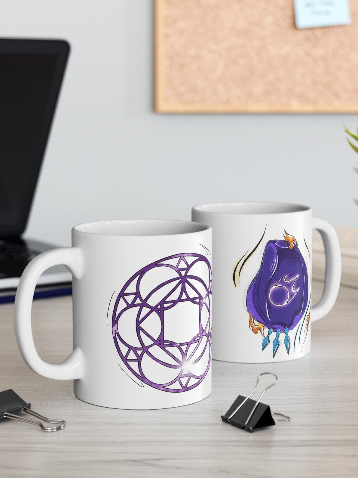 Black Mage Ceramic Mug product image (4)