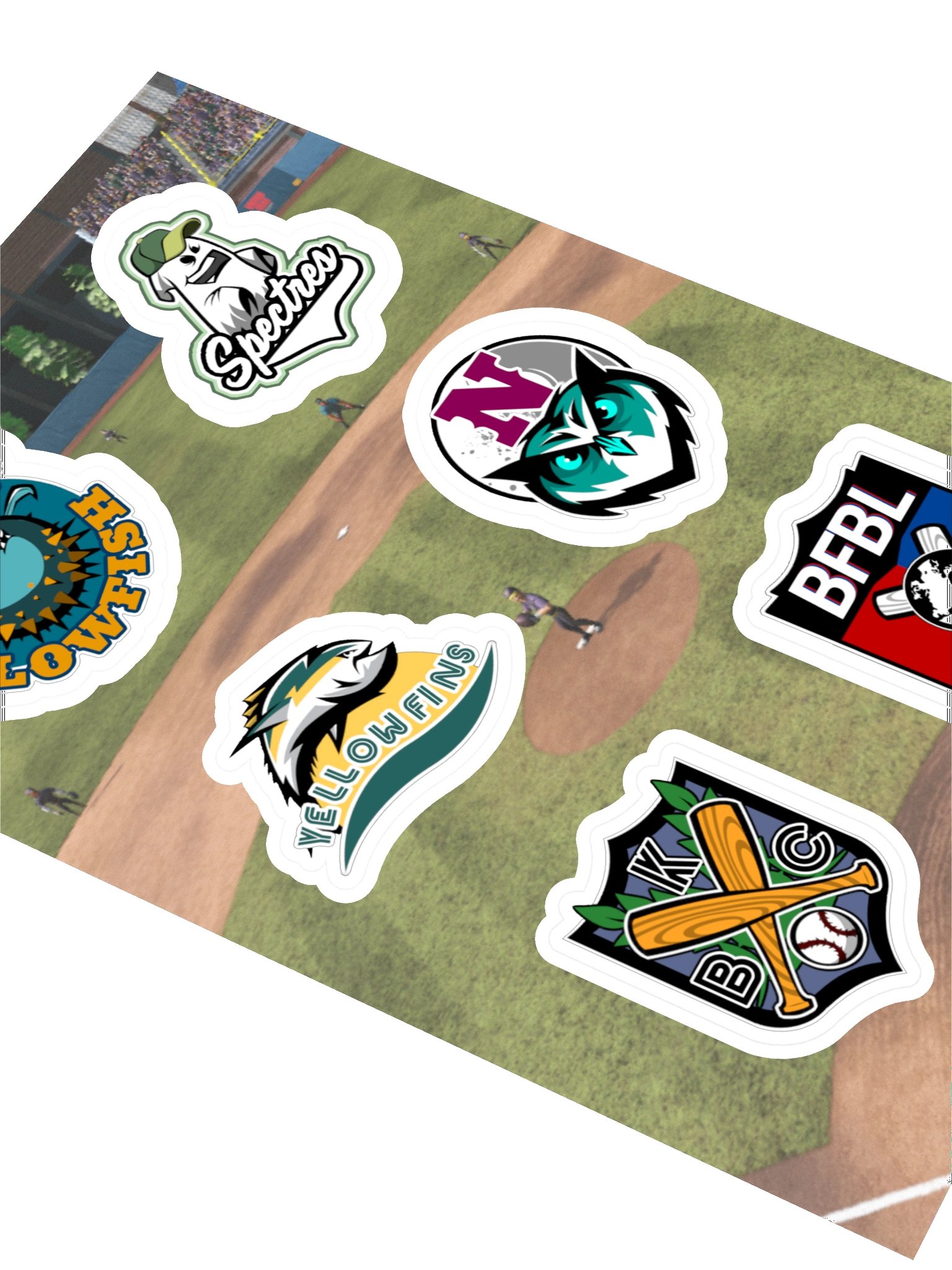 Pacific Theater Sticker Pack product image (2)