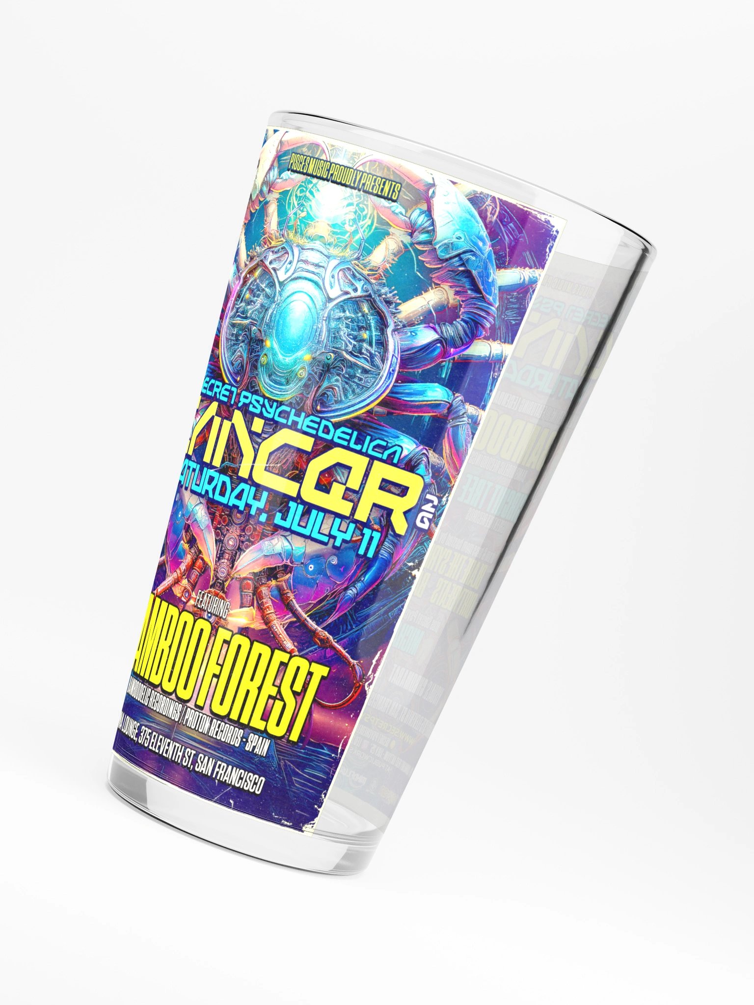 Cancer 2026 Shaker Pint Glass product image (4)