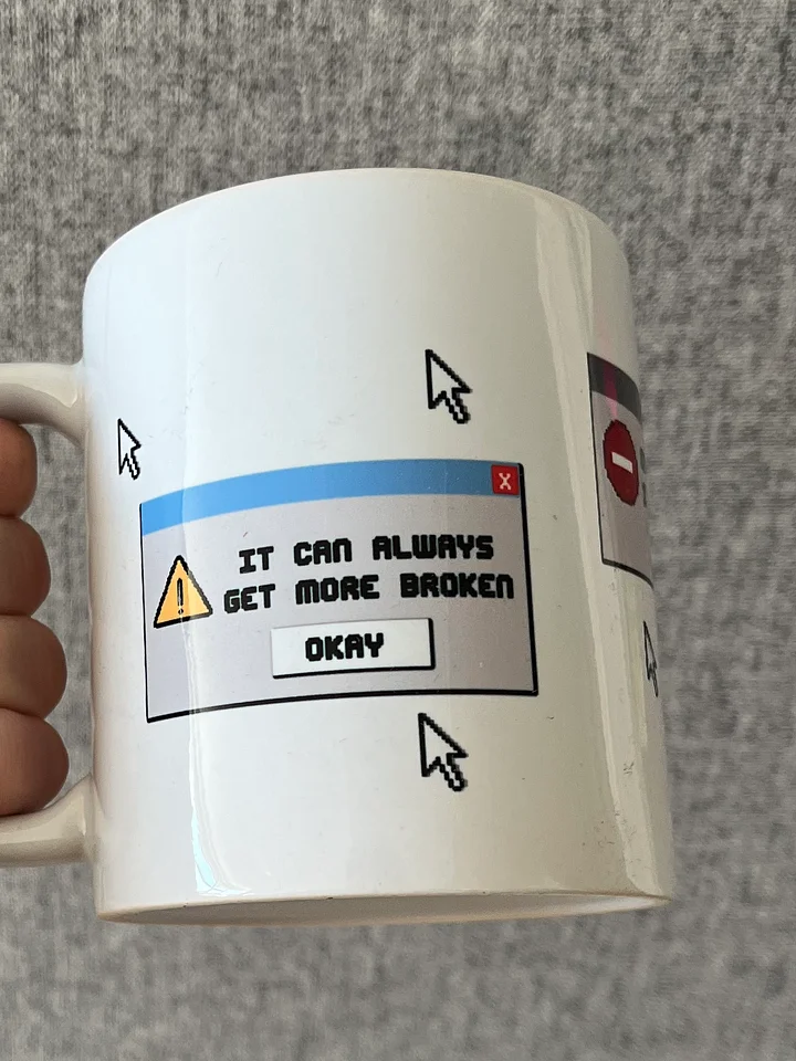 Error Message Mug product image (1)