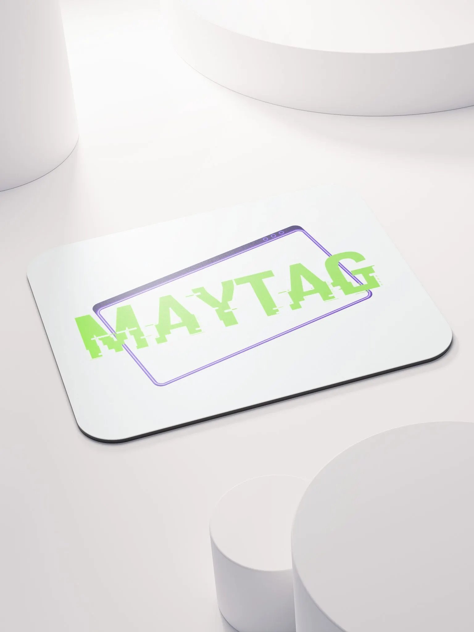 Maytag Logo Compact White Mousepad product image (7)