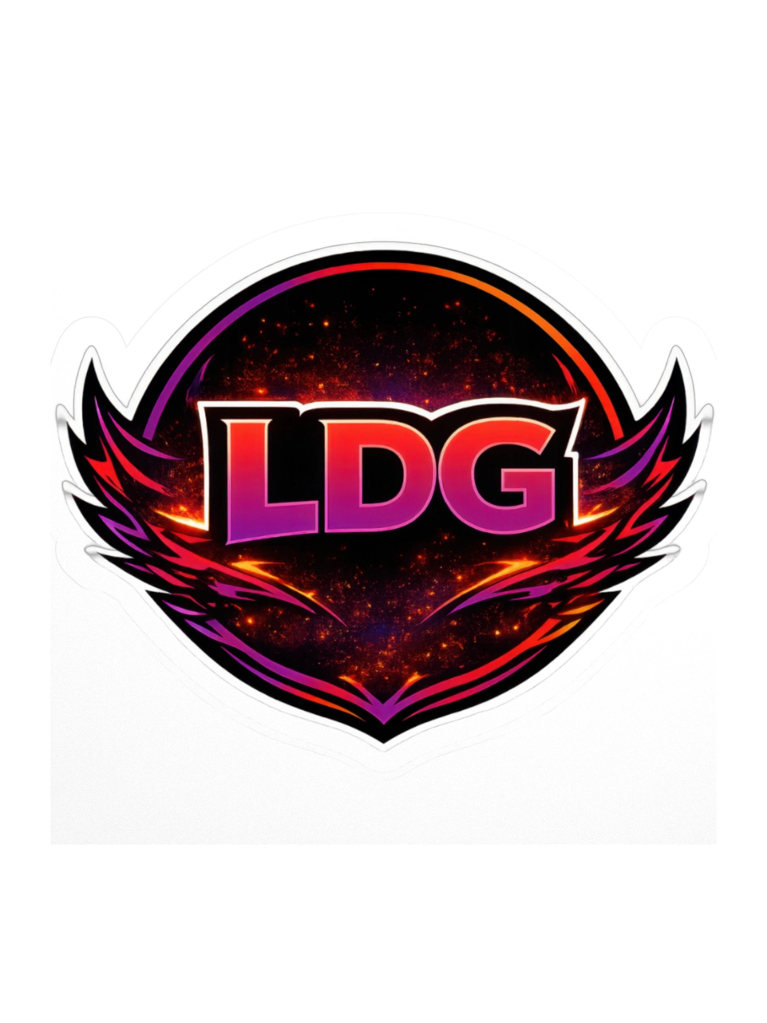 LDG LOGO Sticker product image (2)
