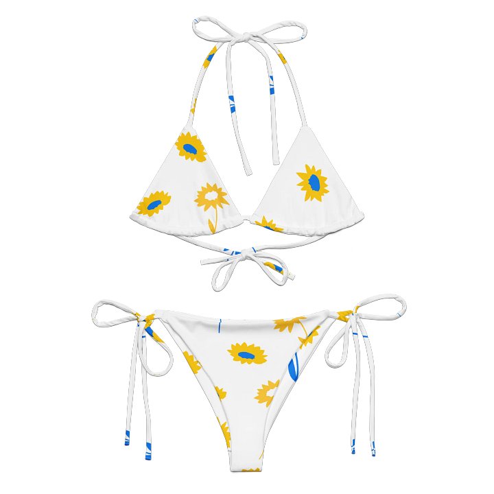Sunflower Serenade Recycled Bikini Set product image (2)