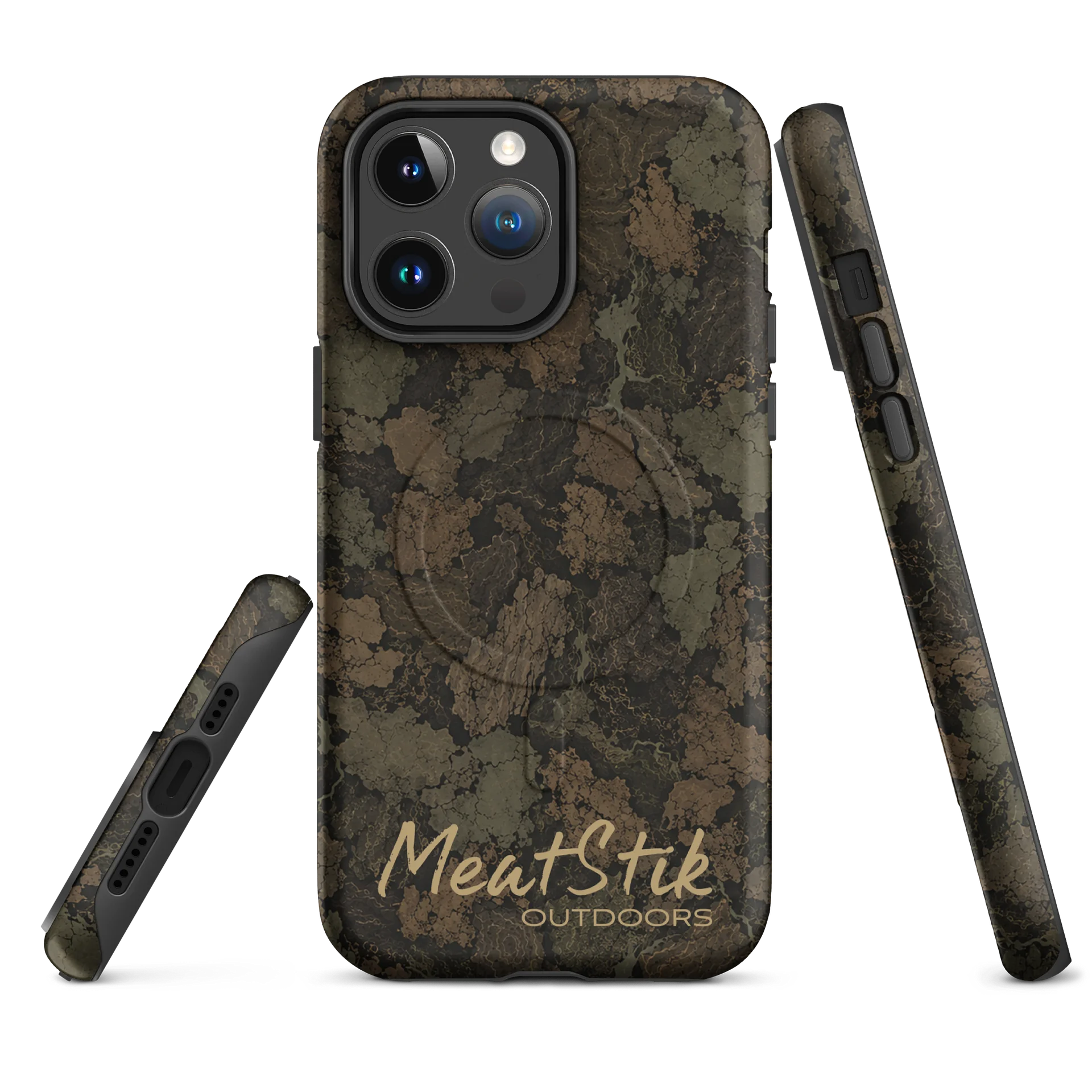MeatStik Outdoors Terrain Fracture Camo Phone Case product image (4)