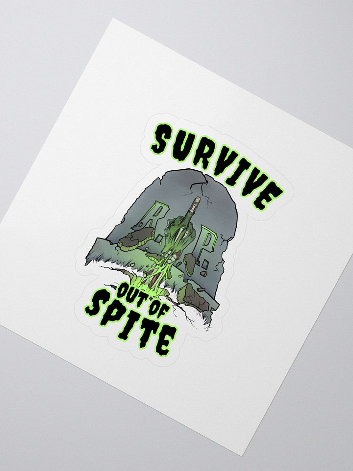 Spiteful Survival Sticker product image (2)
