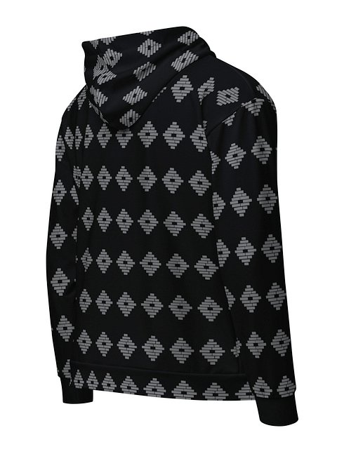 Powered by the People Zip Hoodie (Black/Gray) product image (2)